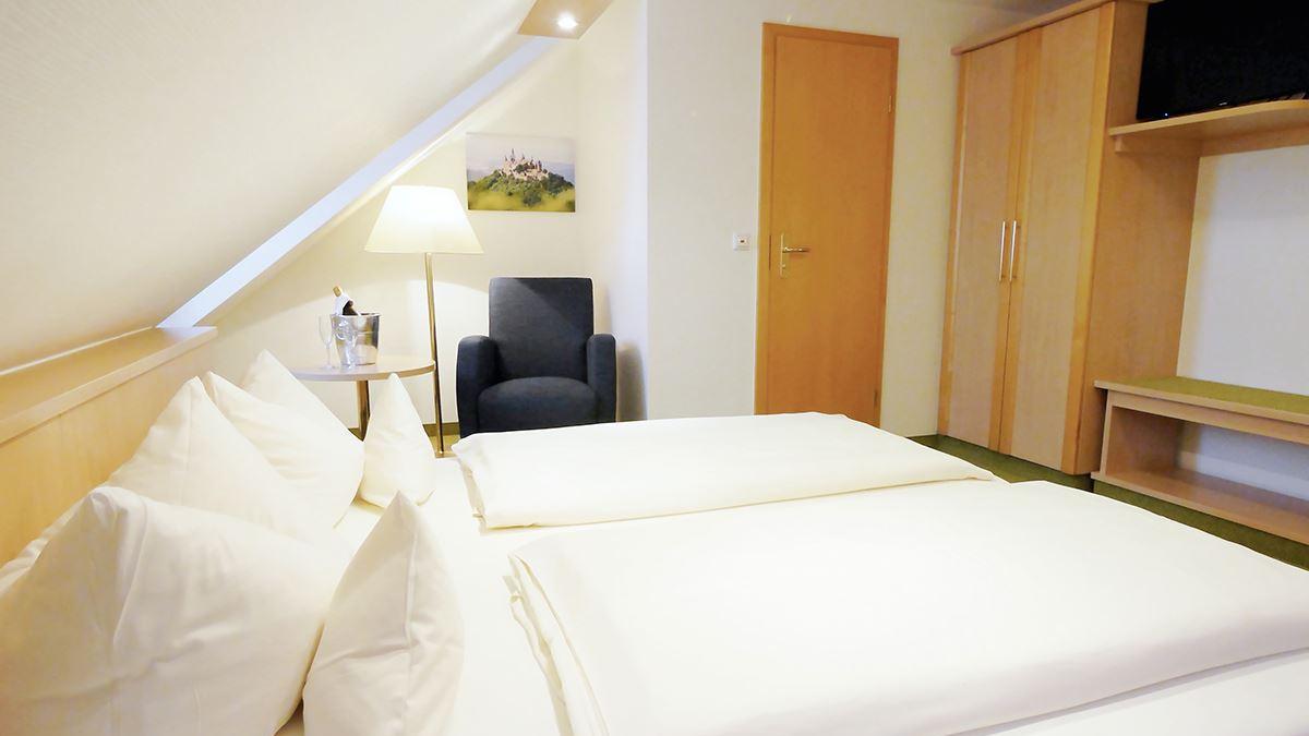 Doppelzimmer Albtrauf Schlafzimmer