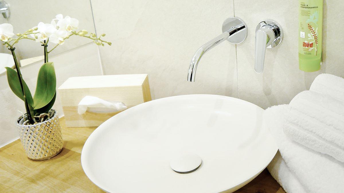 Doppelzimmer Heimatliebe Bad