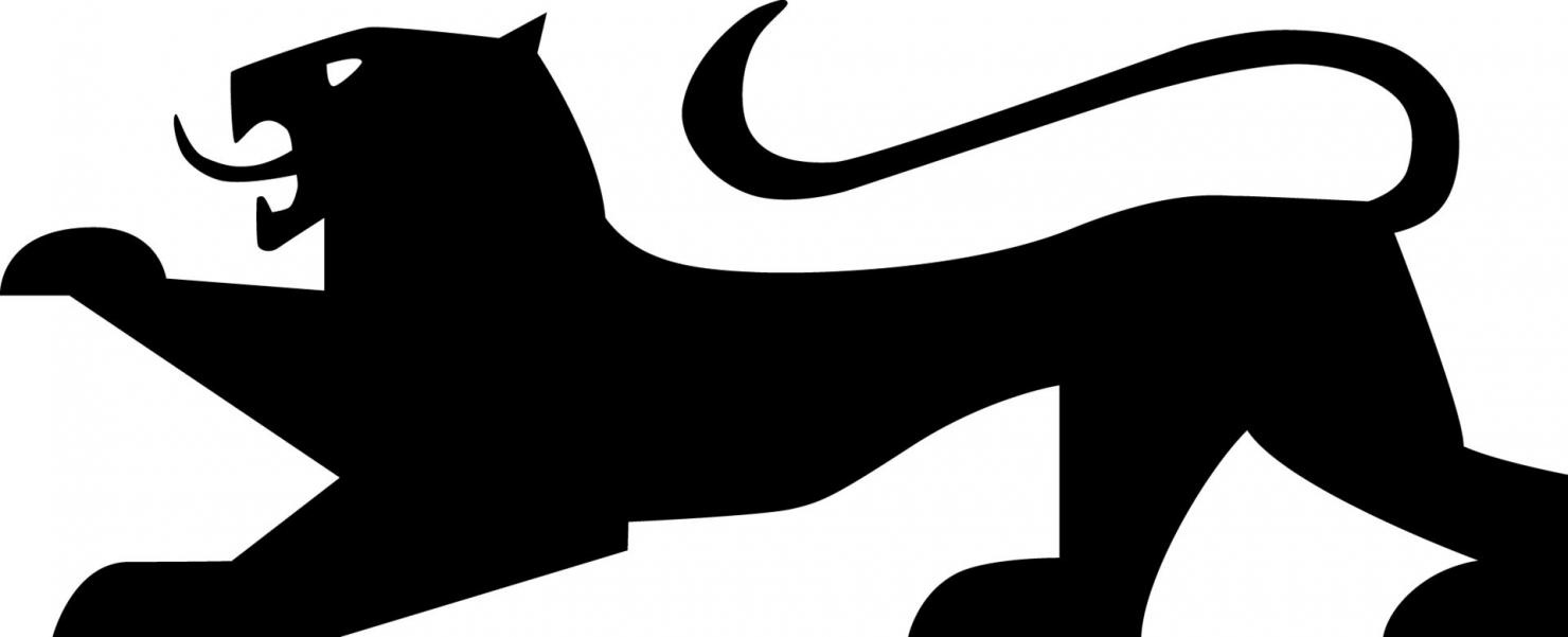 Logo Löwe für Verwendung regionaler Produkte