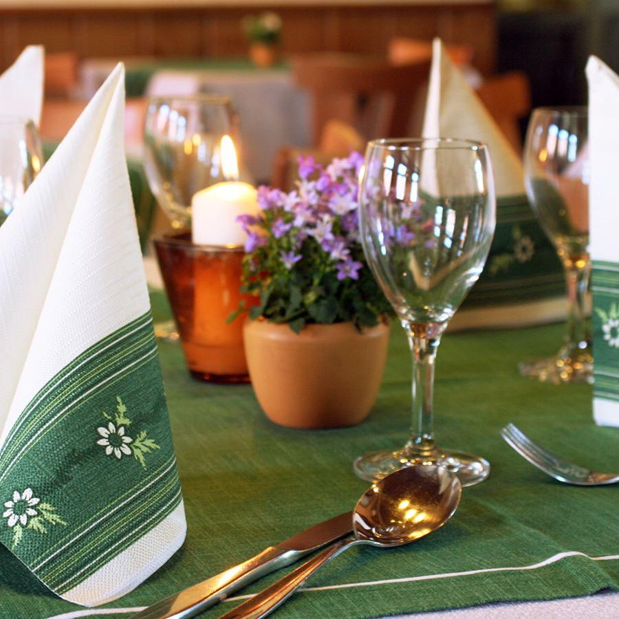 Tischedeko im Restaurant